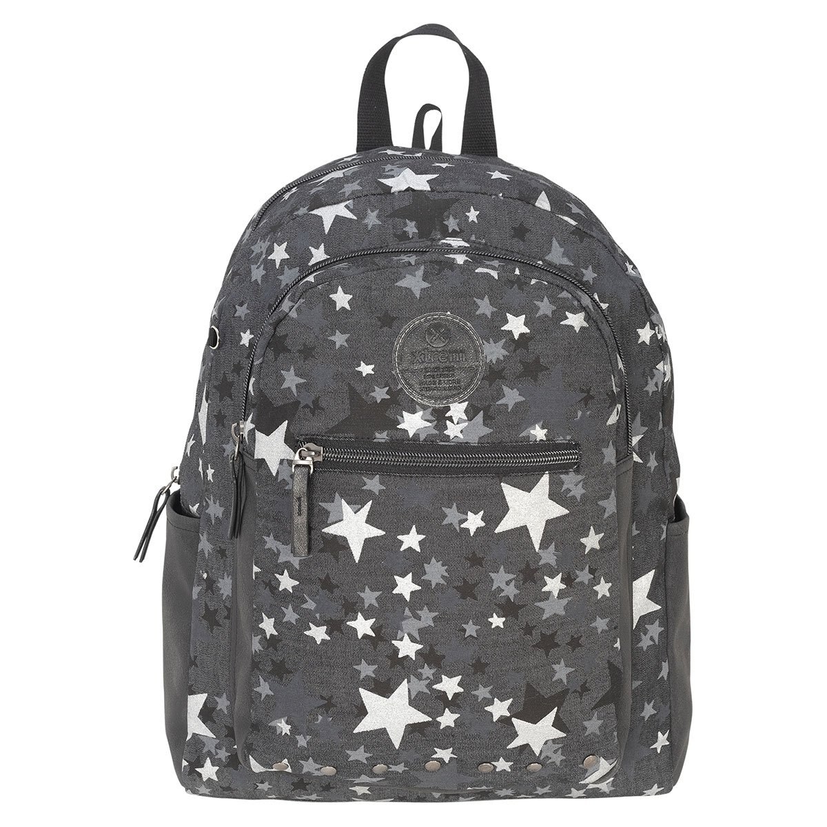 Mochila Negra Estrellas Kiss Ltd Xtrem