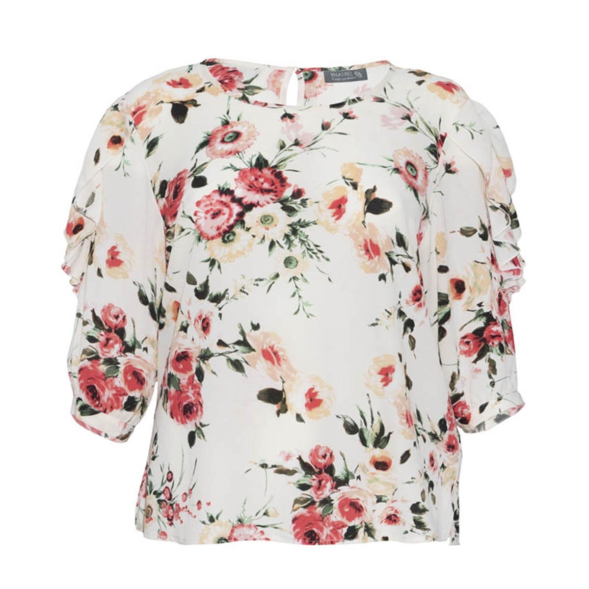 Blusa para Dama Escote Redondo M 34 Yhasbel