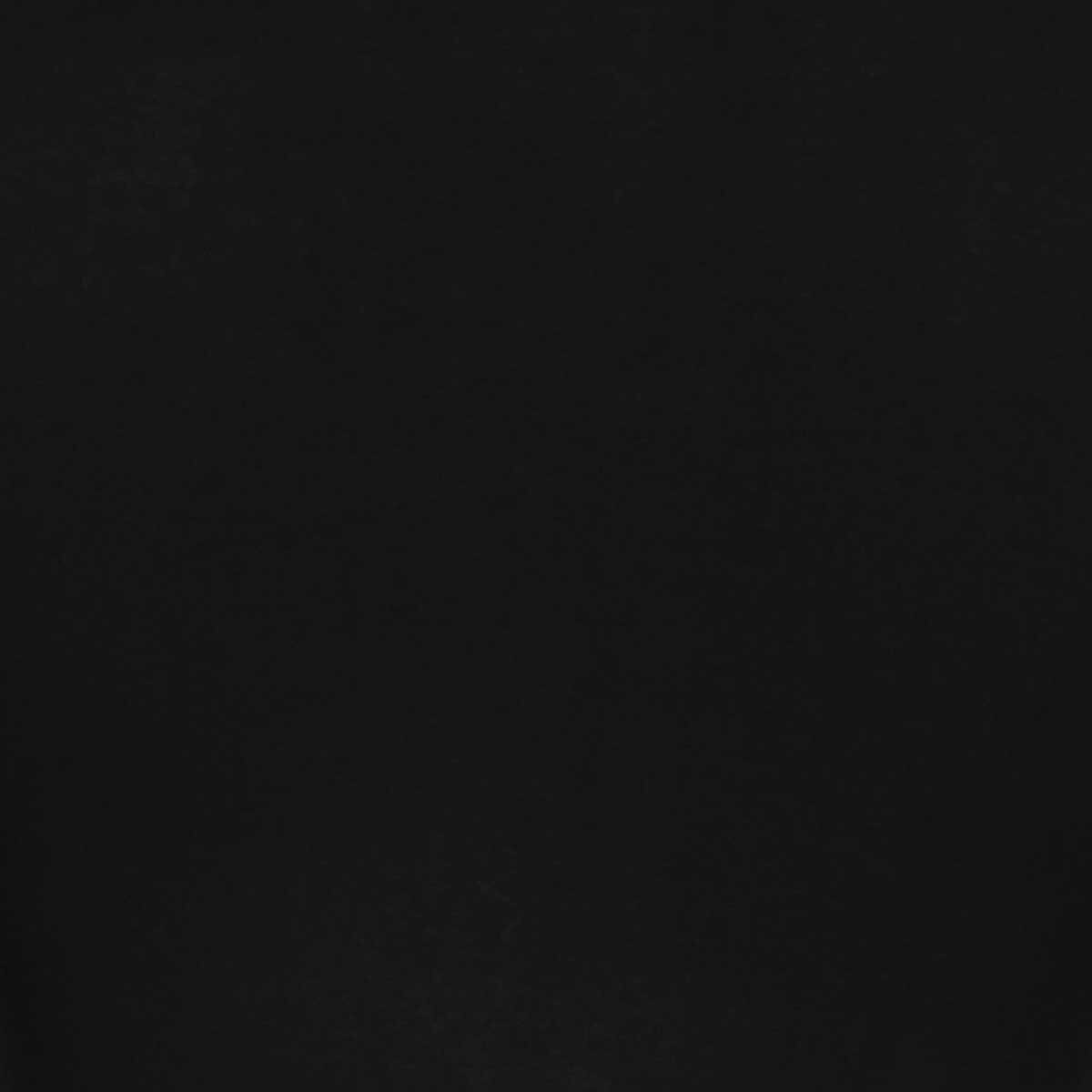 Playera Negra de Manga Larga Aplicación Letras Just By Basel
