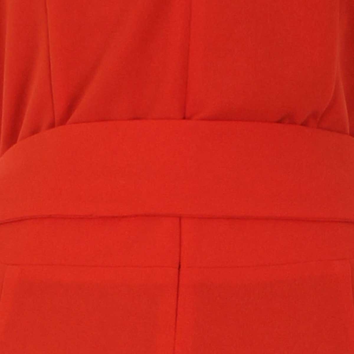 Jumpsuit Manga Corta con Solapa Y Botones Liso Basel