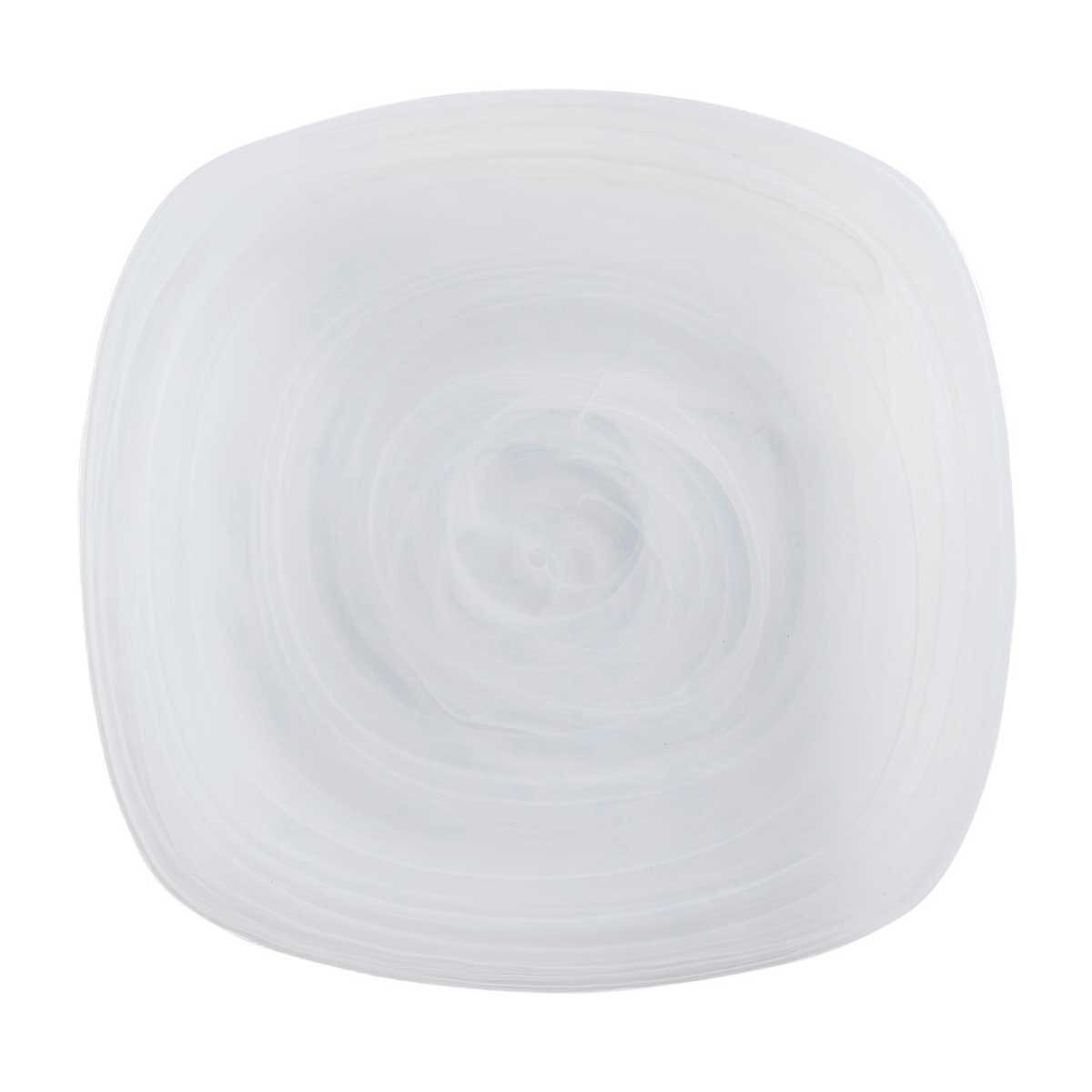 Plato Extendido Alabaster White Pier 1 Imports