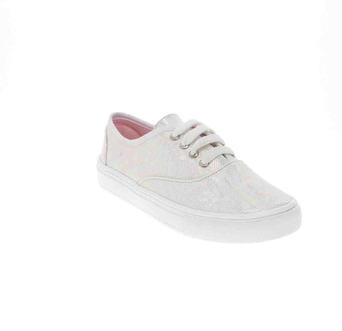 Tenis con Agujeta Blanco Tropicana para Niña