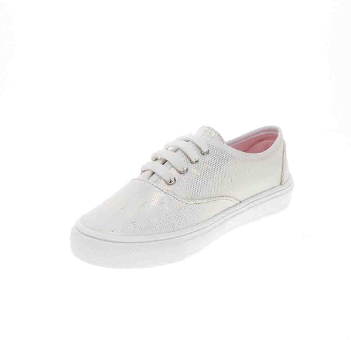 Tenis con Agujeta Blanco Tropicana para Niña