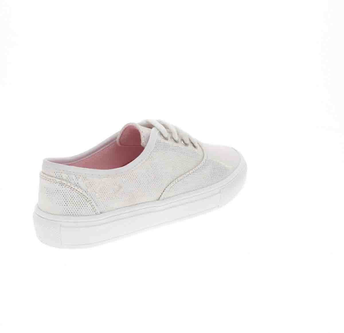 Tenis con Agujeta Blanco Tropicana para Niña