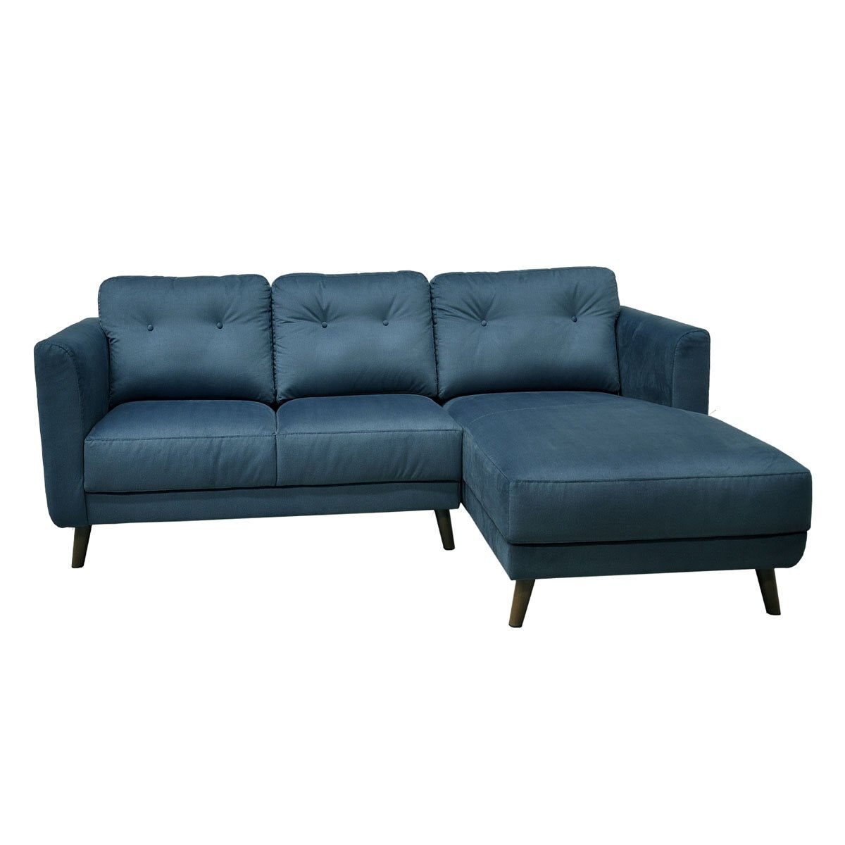 Sala Modular 2 Piezas Izquierdo Pedret Azul Muebles Liz