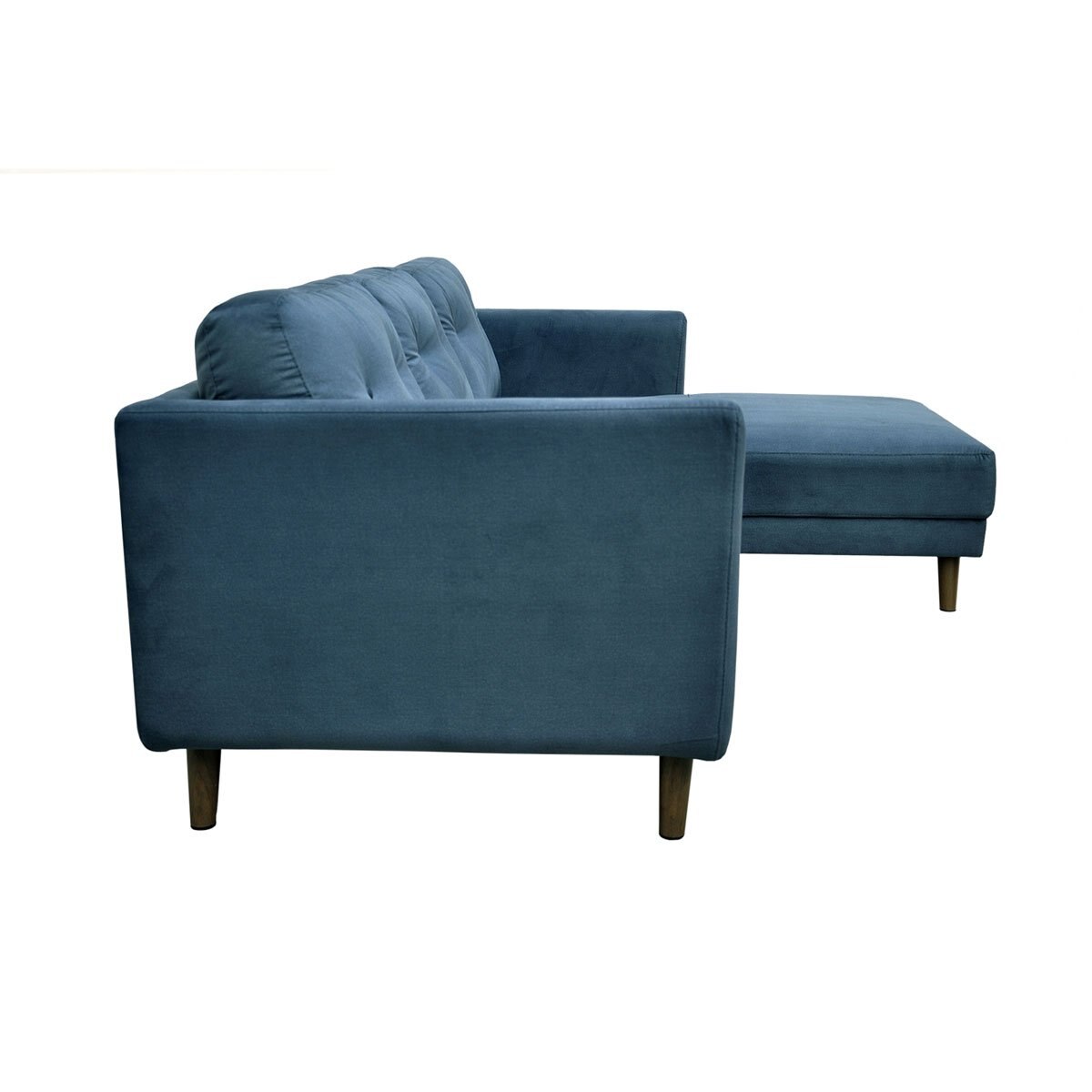 Sala Modular 2 Piezas Izquierdo Pedret Azul Muebles Liz