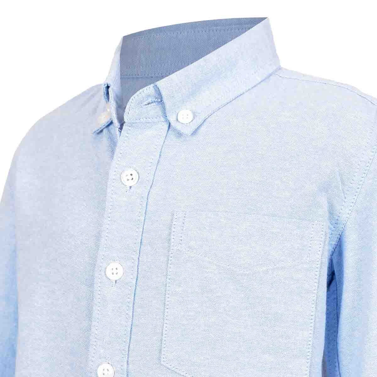 Camisa Manga Larga Oxford Fukka para Niño