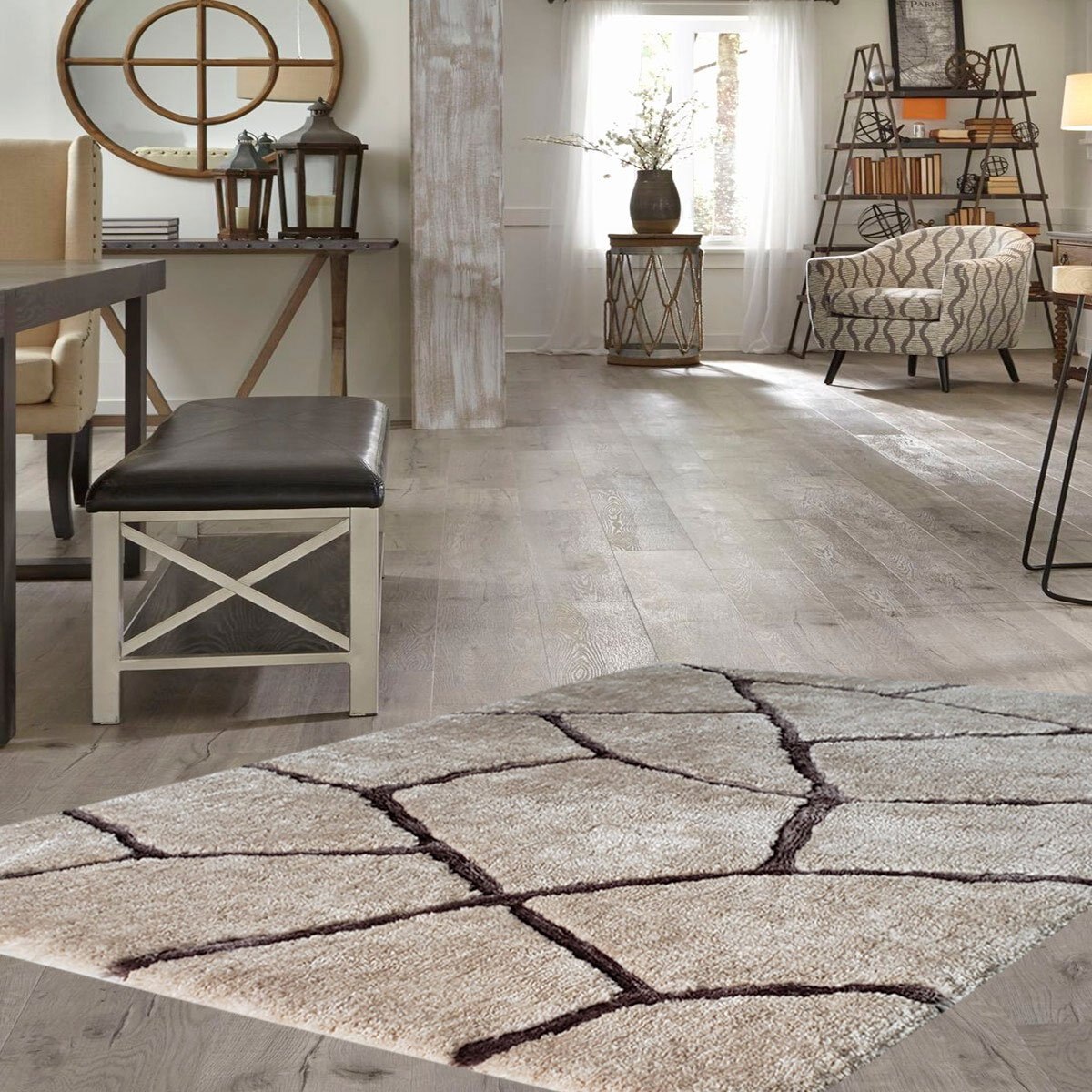 Tapete Decorativo Gobi Khaki 120 X 180 Abbie