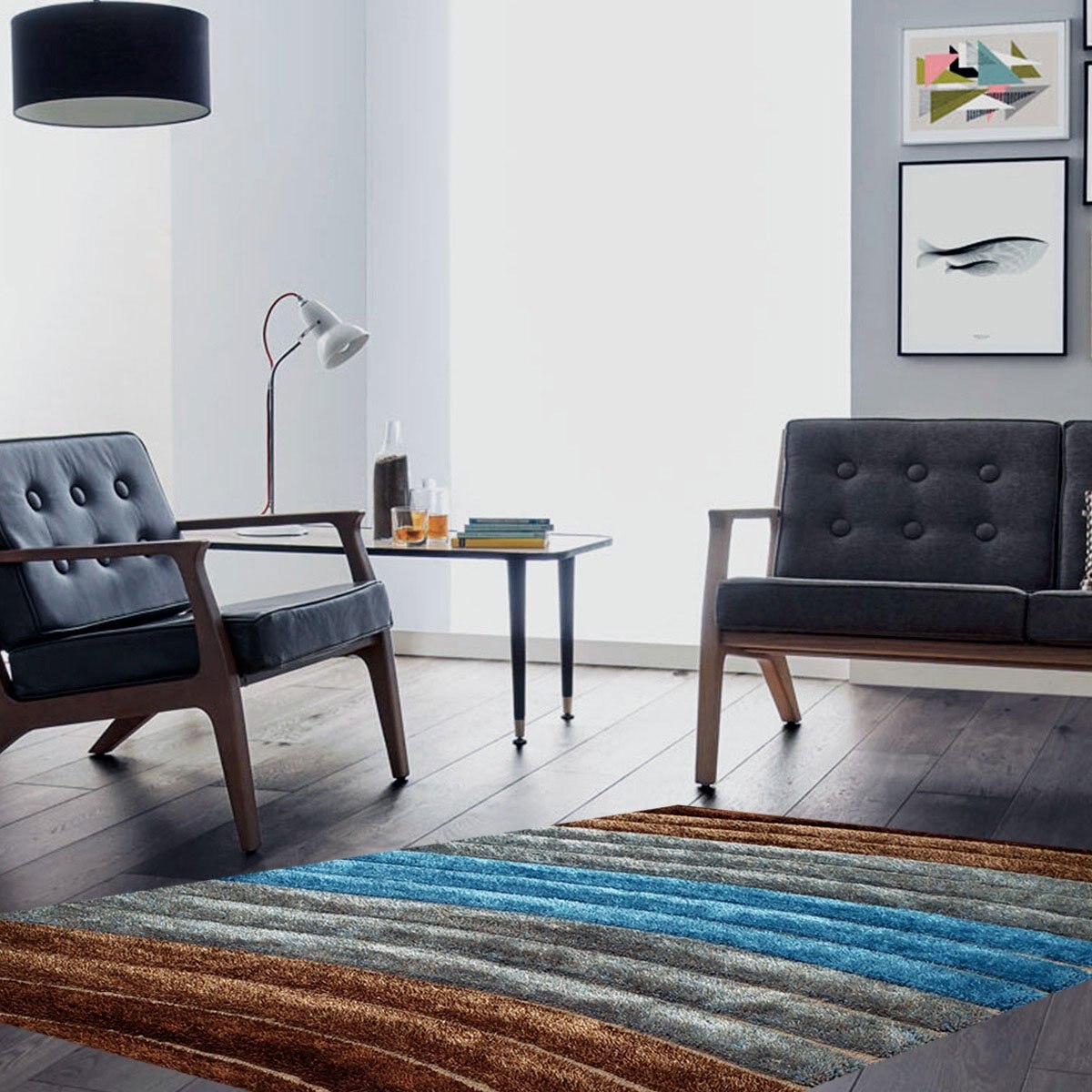 Tapete Decorativo Riviera Obispo 180 X 240 Abbie
