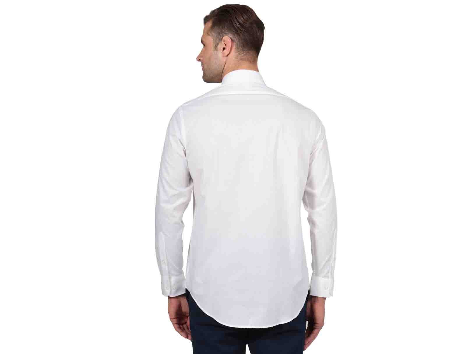 Camisa Blanca Lisa Arrow para Caballero