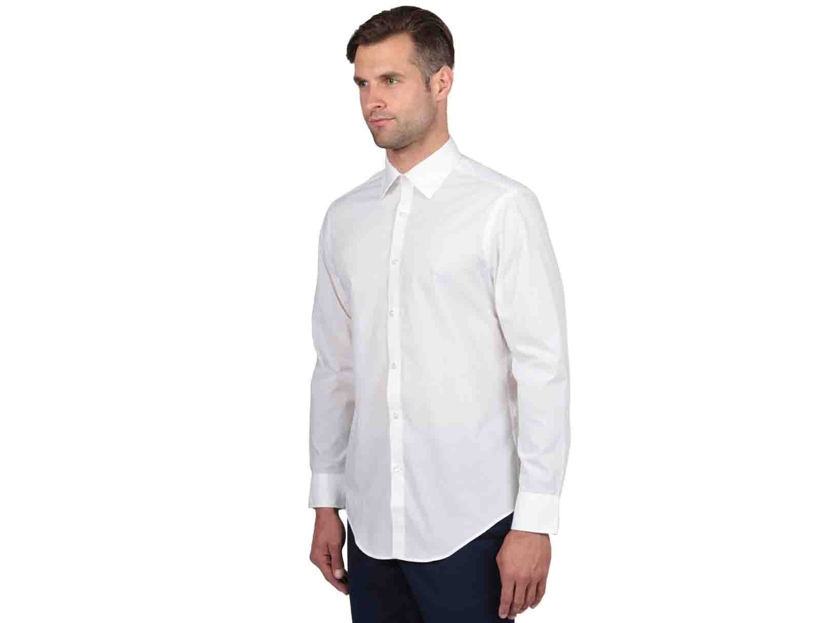 Camisa Blanca Lisa Arrow para Caballero