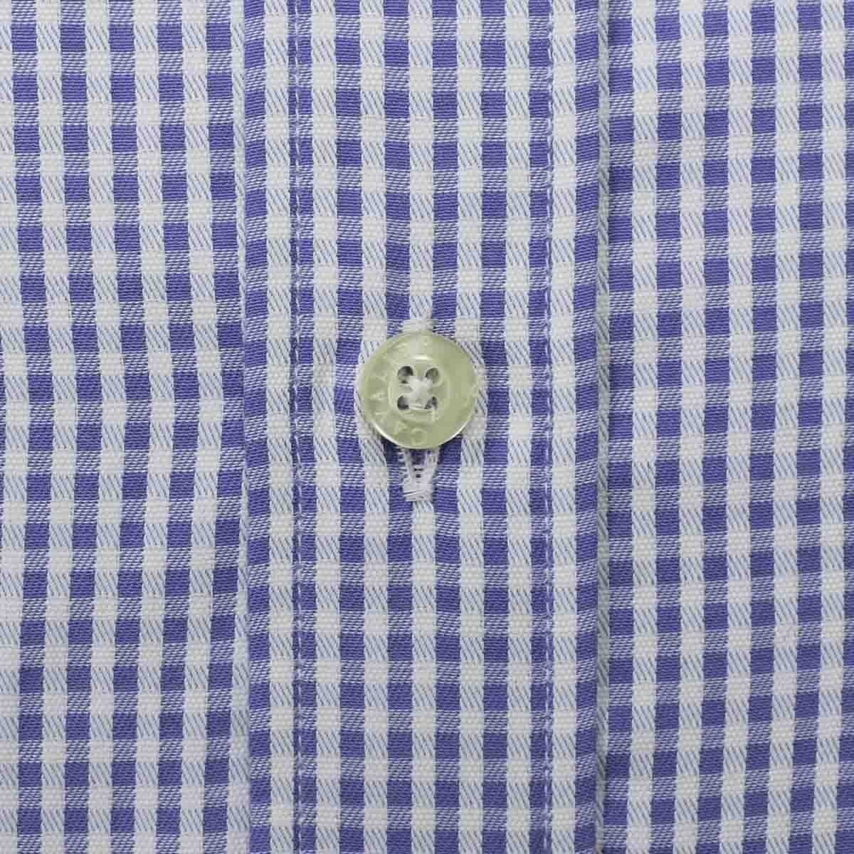 Camisa de Vestir Azul Slim Cavalier