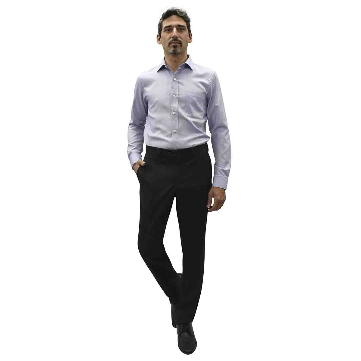 Camisa de Vestir Morada Slim Cavalier para Caballero