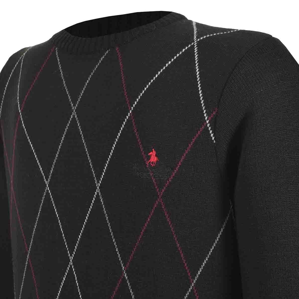 Suéter Cuello Redondo con Rombos Polo Club