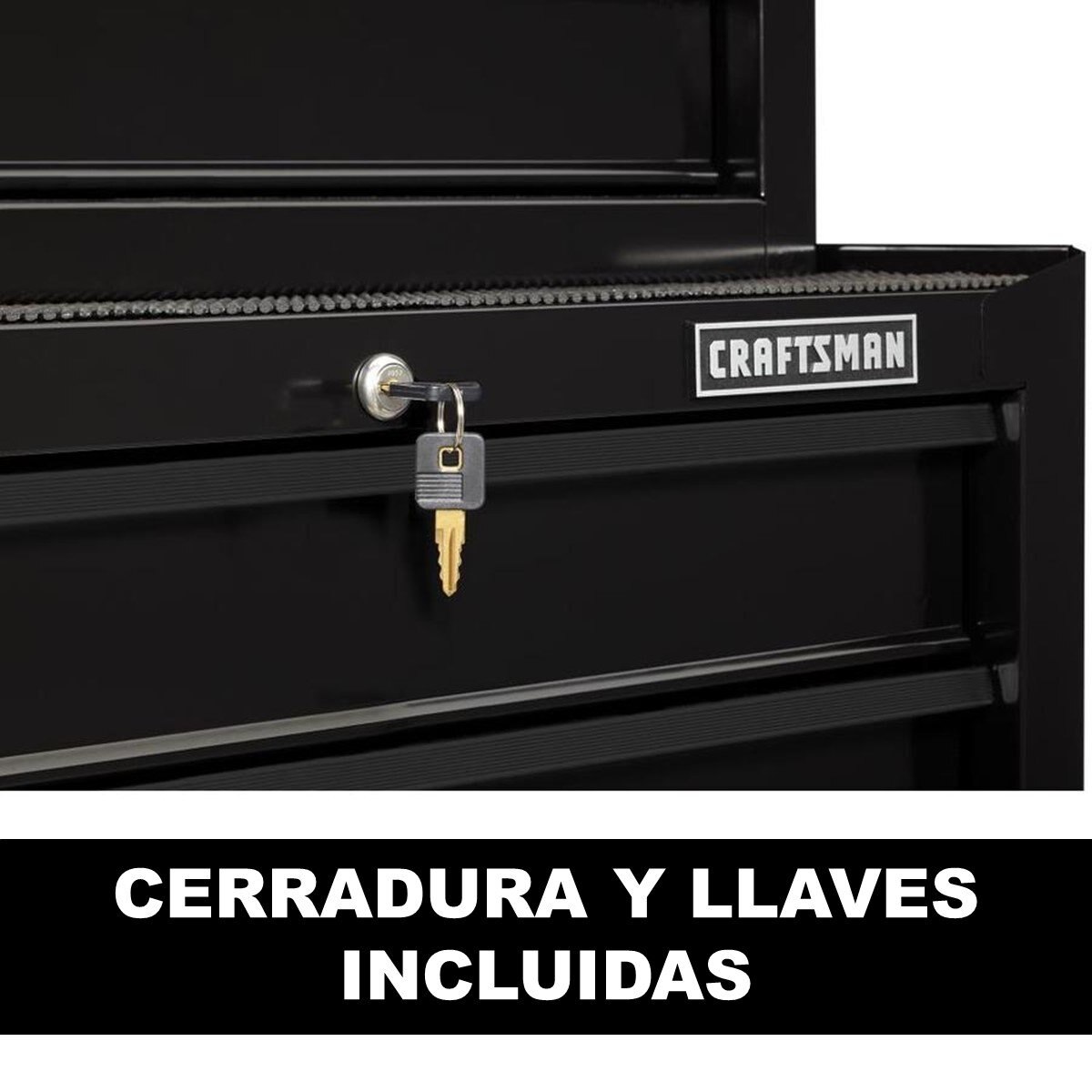 Modular Inferior Negro para Herramientas Serie 1000, 4 Cajones Craftsman