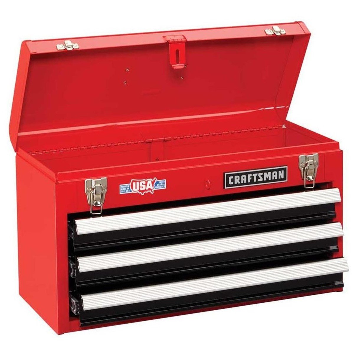 Caja de Herramientas en Acero Calibre 20 con 3 Cajones Craftsman