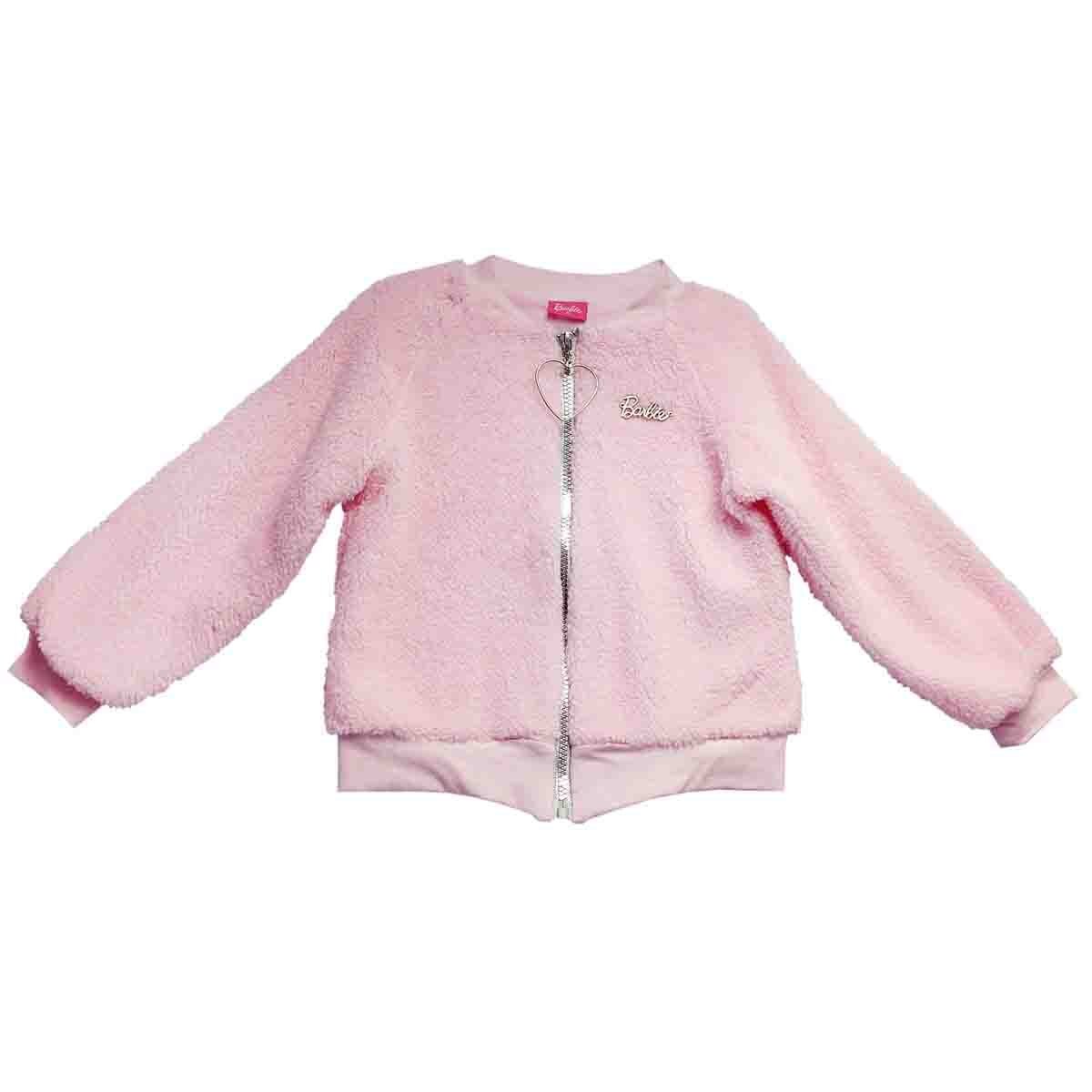 Chamarra de Crepa con Aplique Barbie para Niña