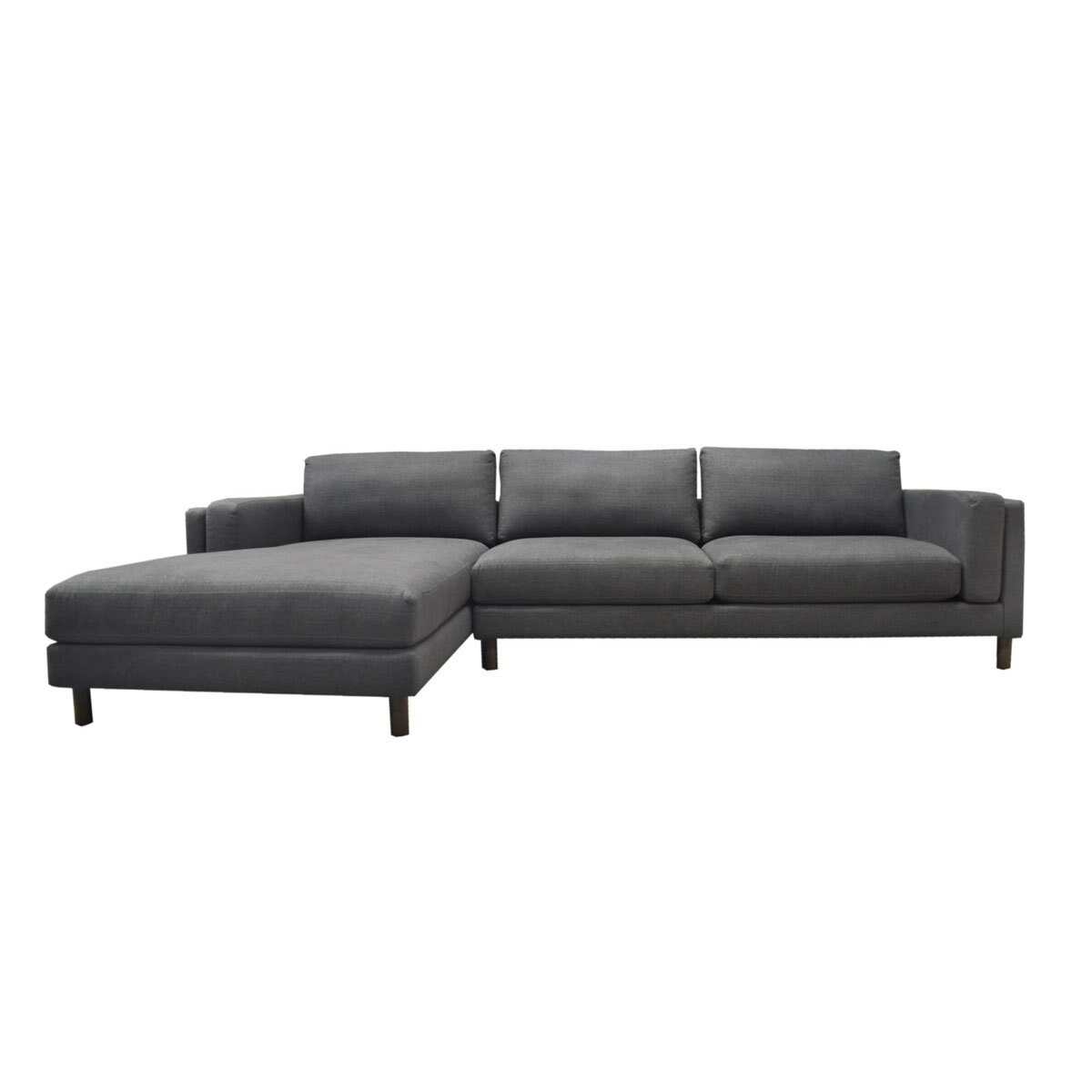 Sala Seccional Izquierdo Dorsa Gris Muebles Liz