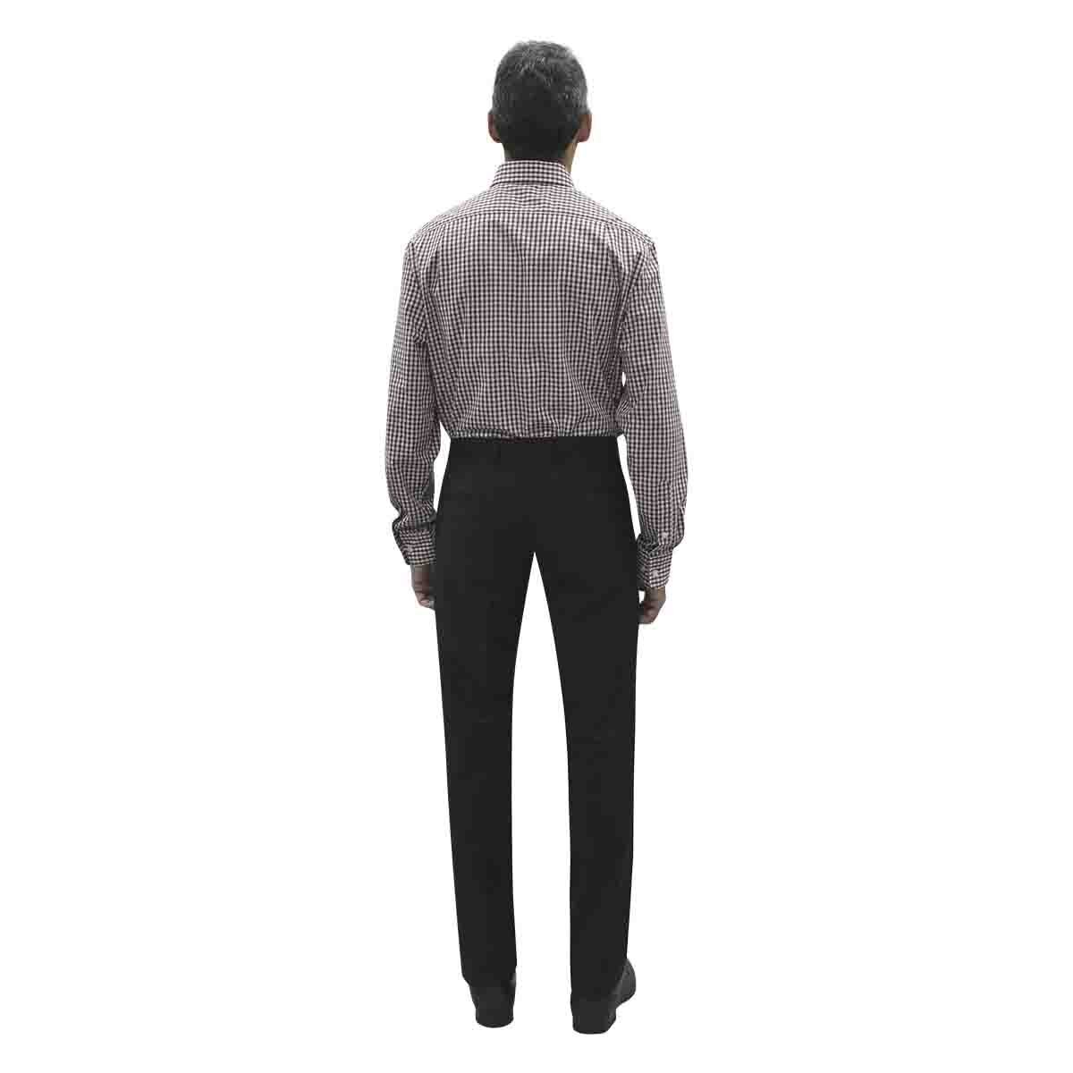 Camisa de Vestir Vino Corte Regular Tommy Hilfiger para Caballero