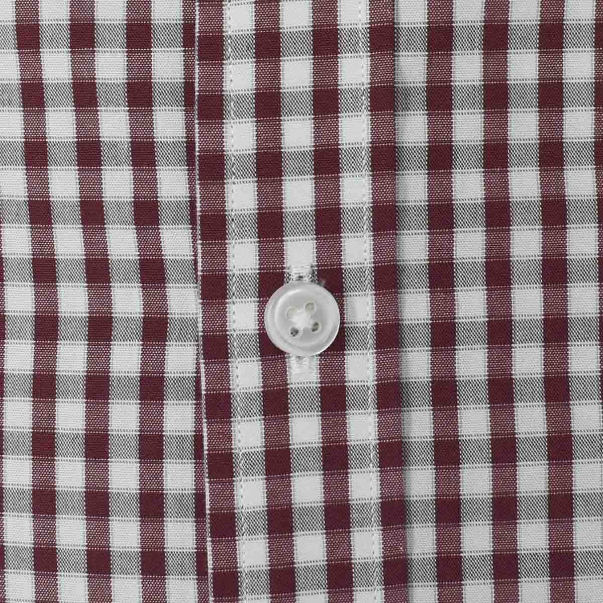 Camisa de Vestir Vino Corte Regular Tommy Hilfiger para Caballero