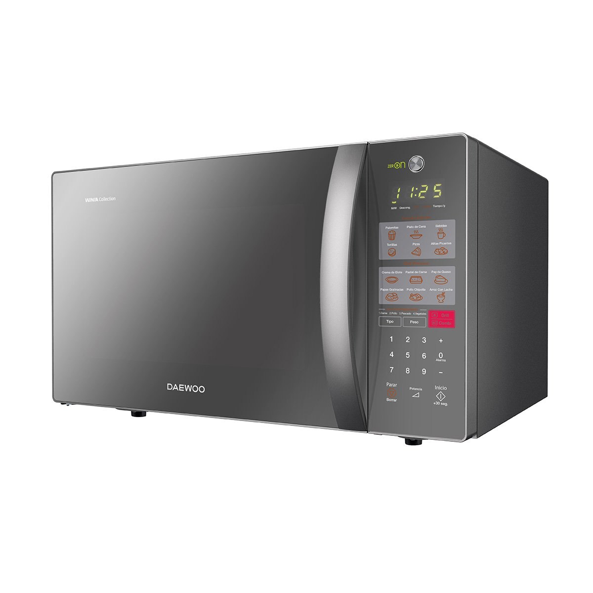 Microondas 1.1 P Silver Daewoo
