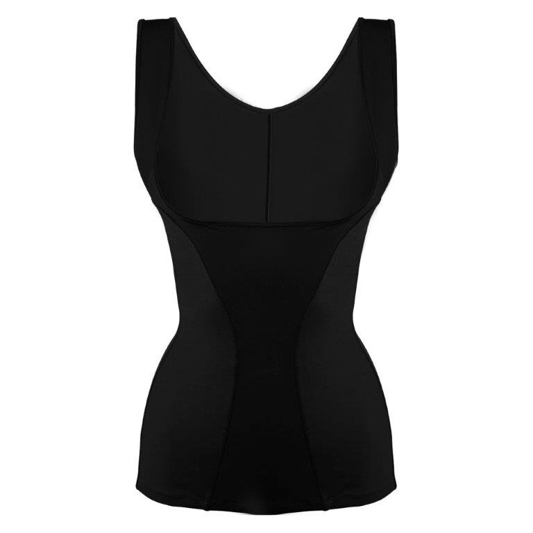 Camisa de Control Doble Vista Color Negro Maidenform