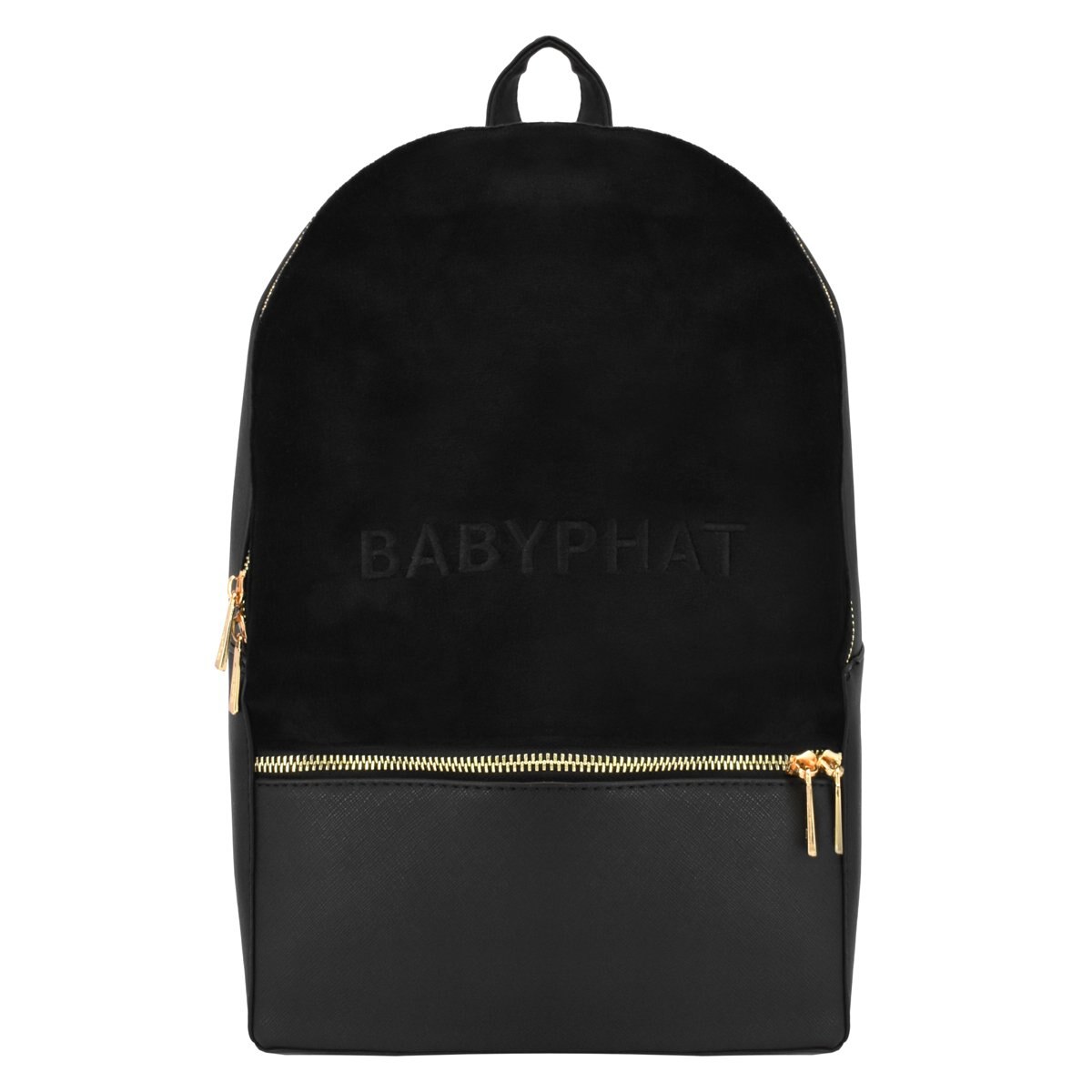 Backpack Negro Aterciopelado Baby Phat