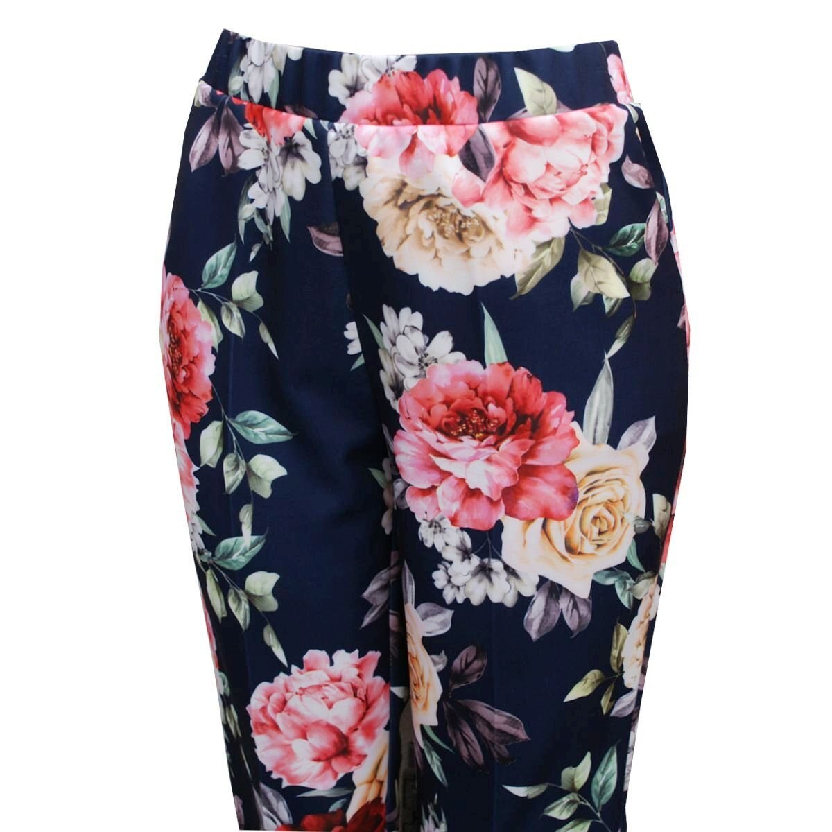 Pantalon con Estampado de Flores Connie Klein para Dama