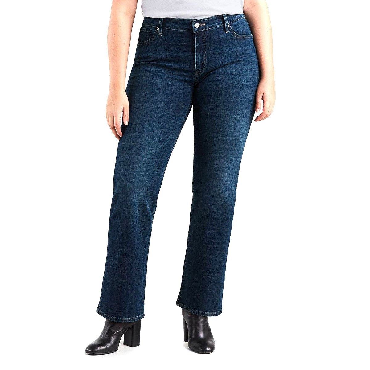 Jeans Azul Apertura Bota Levis para Dama