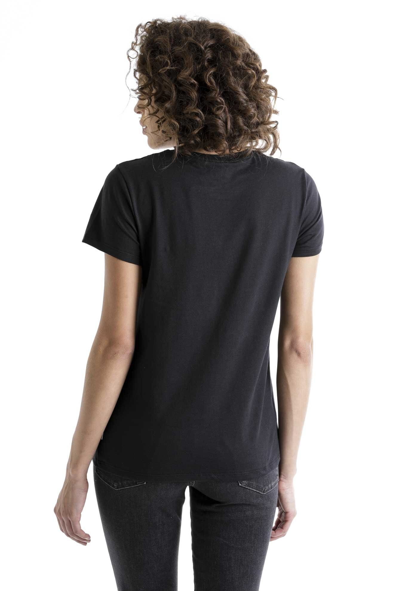 Playera de manga corta con gráfico al frente levis para dama - Sears
