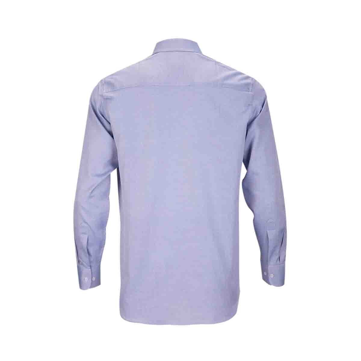 Camisa de Vestir Azul Combinado Bruno Magnani