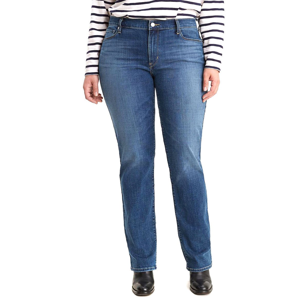 Jeans cintura media levis para dama - Sears