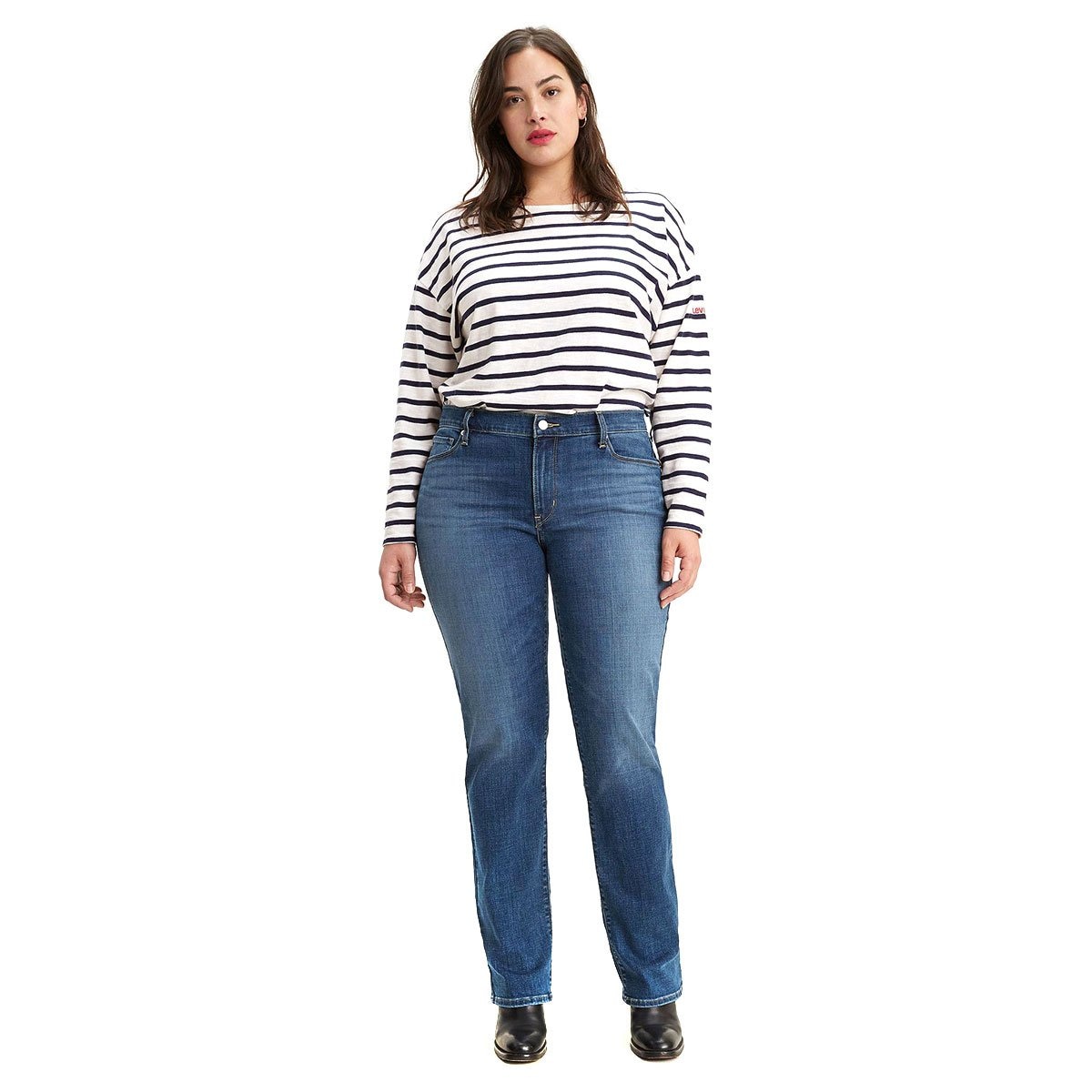 Jeans cintura media levis para dama - Sears