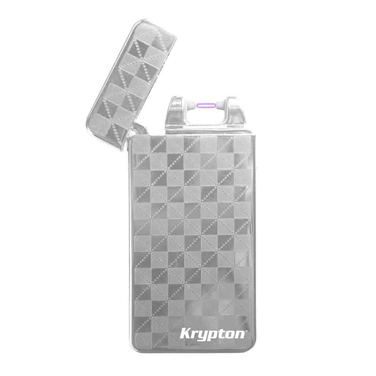 Encendedor Krypton Gris con Cable Usb Integrado