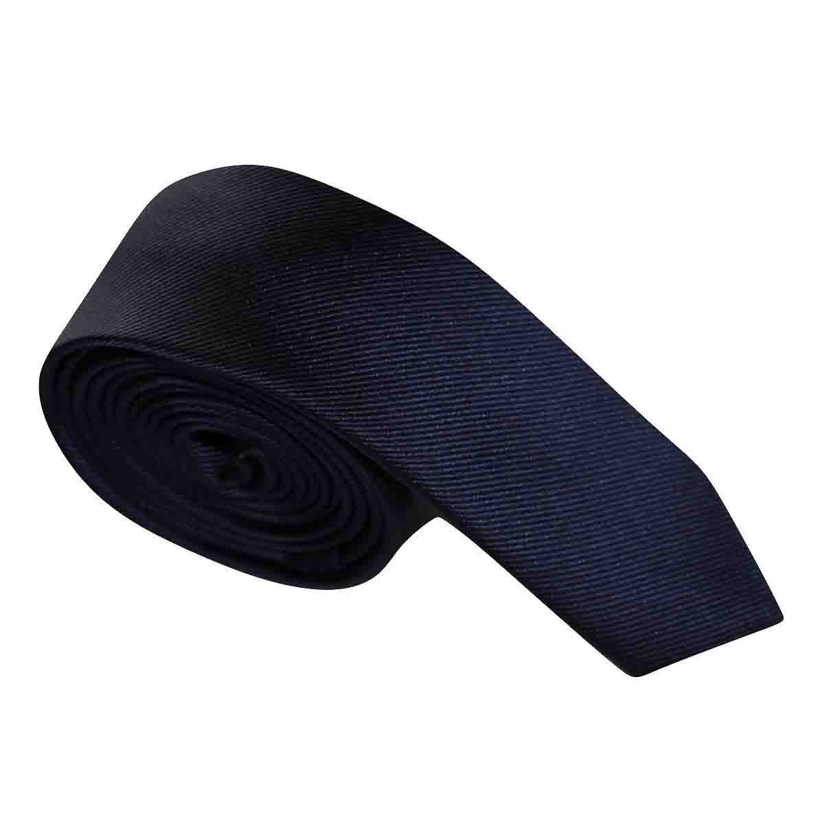 Corbata Lisa Negra Liso Modelo T35 Mario Barutti