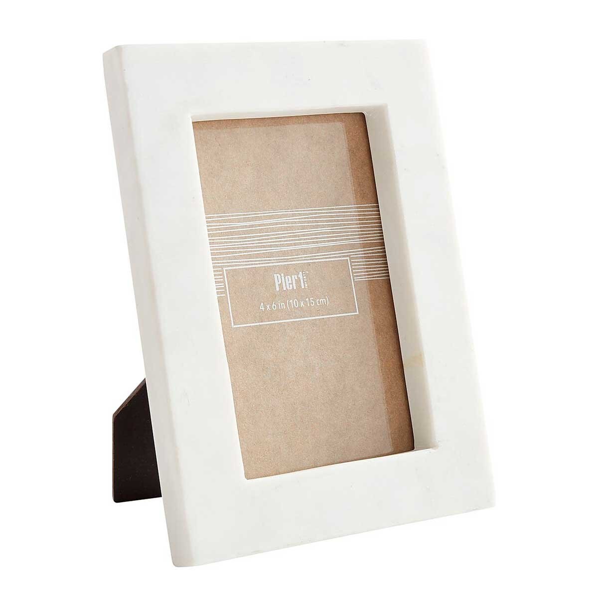 Porta Retrato Marble 5X7 Pier 1 Imports