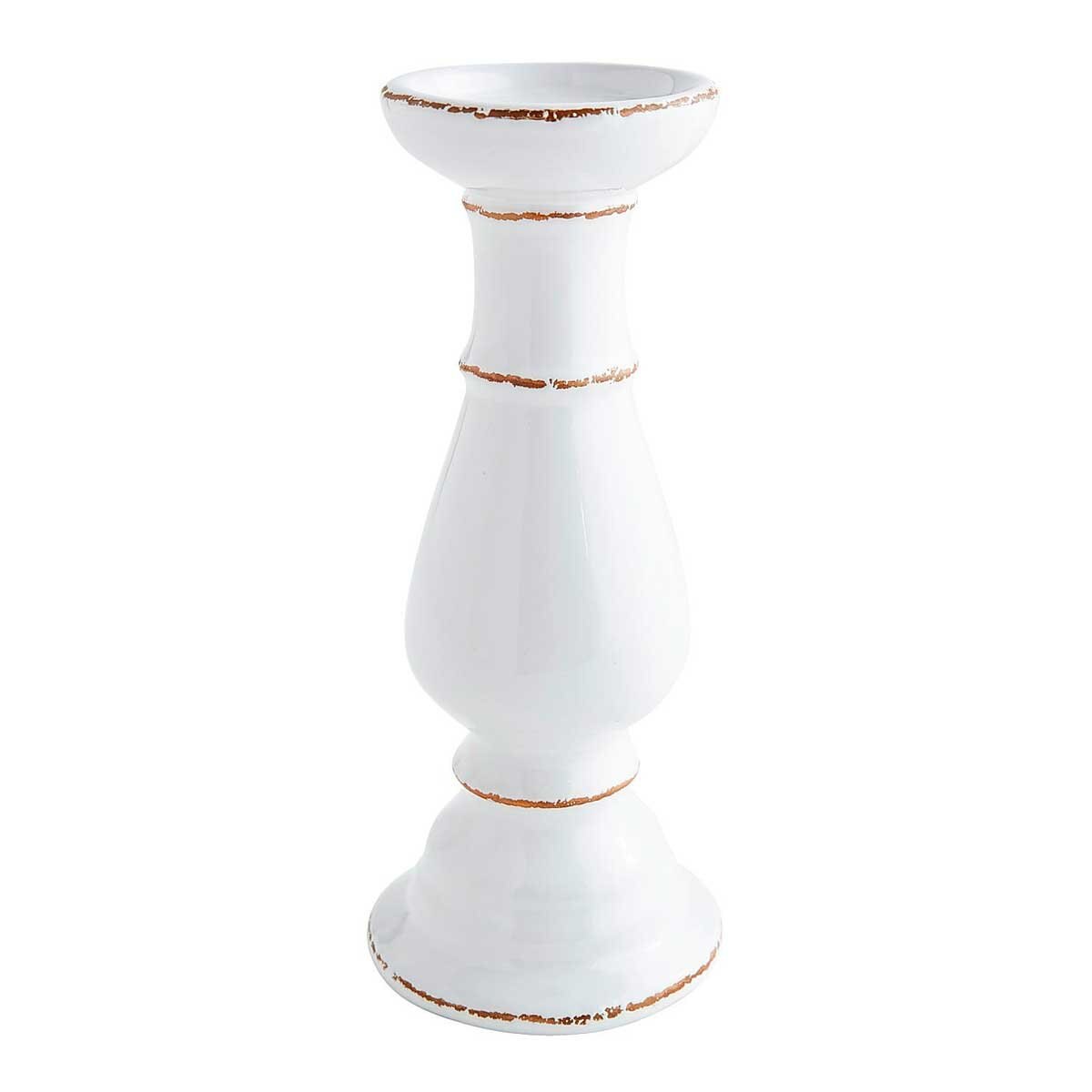 Candelero Ceramic Pillar Pier 1 Imports - Grande