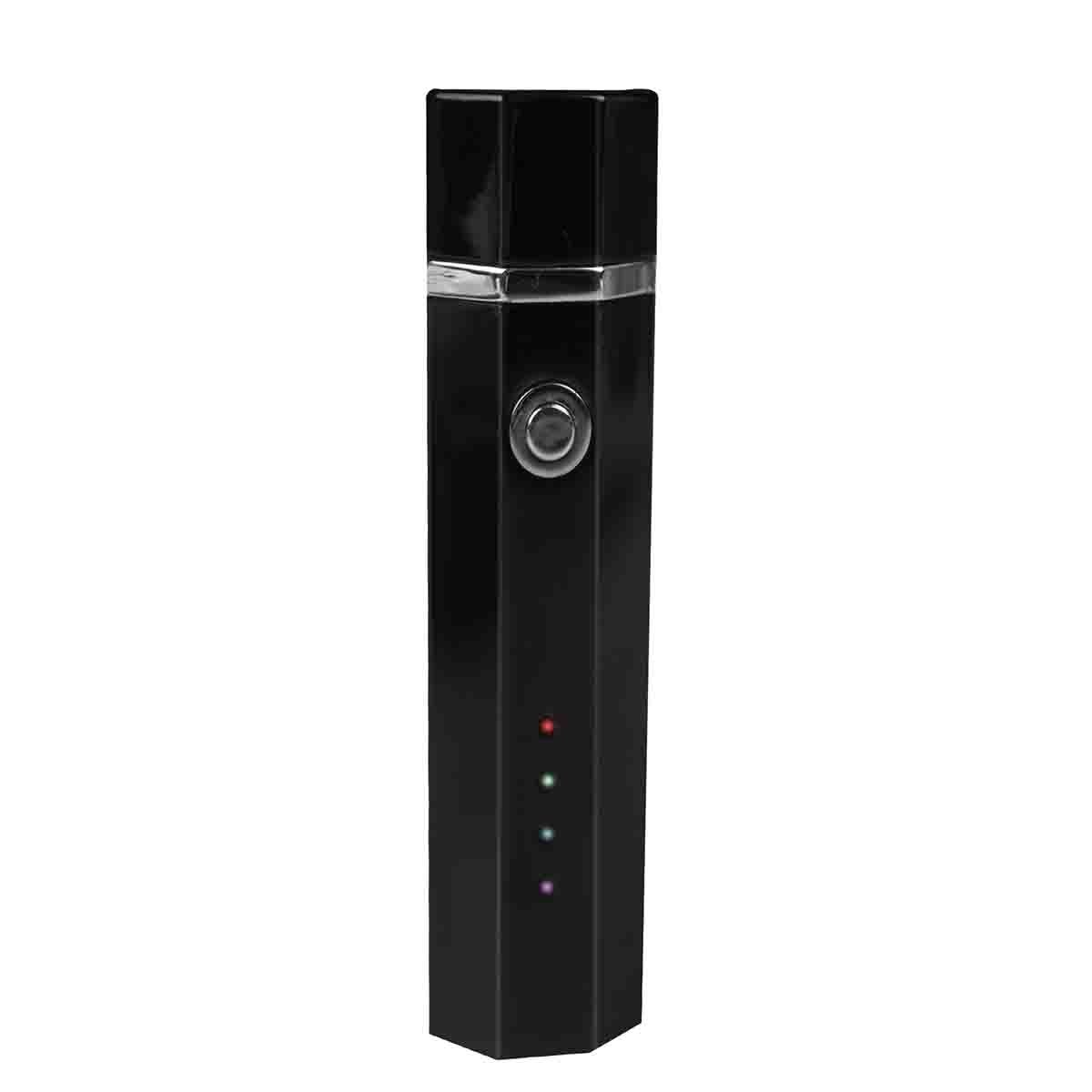 Encendedor Hexagonal Negro con Cable Usb