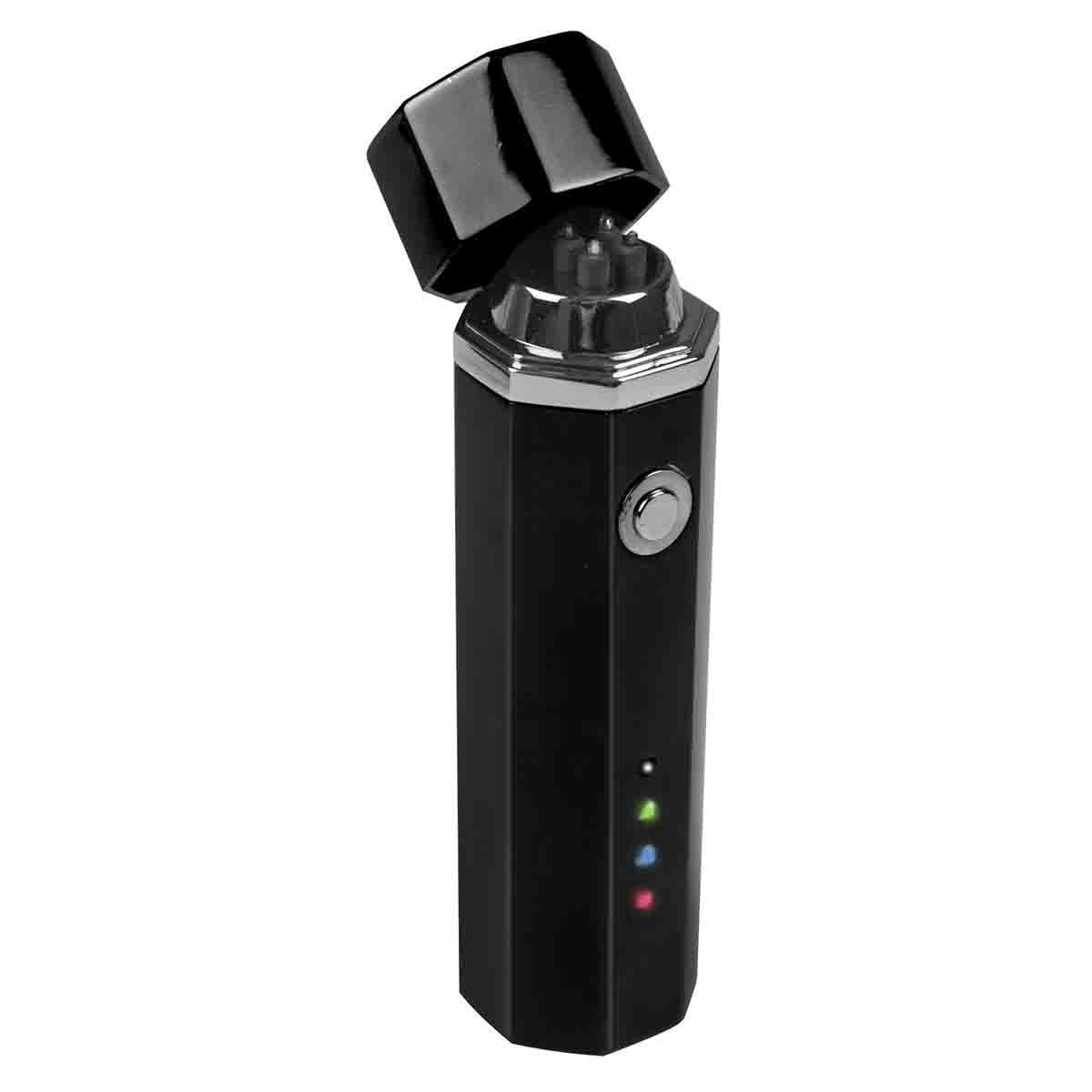 Encendedor Hexagonal Negro con Cable Usb