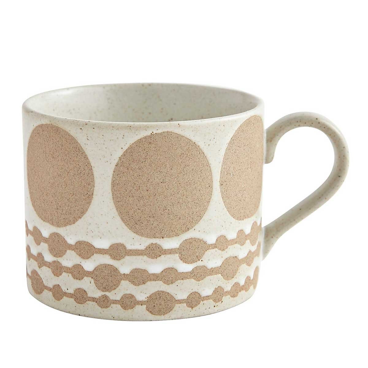 Taza Beige Clay Dotline Pier 1 Imports
