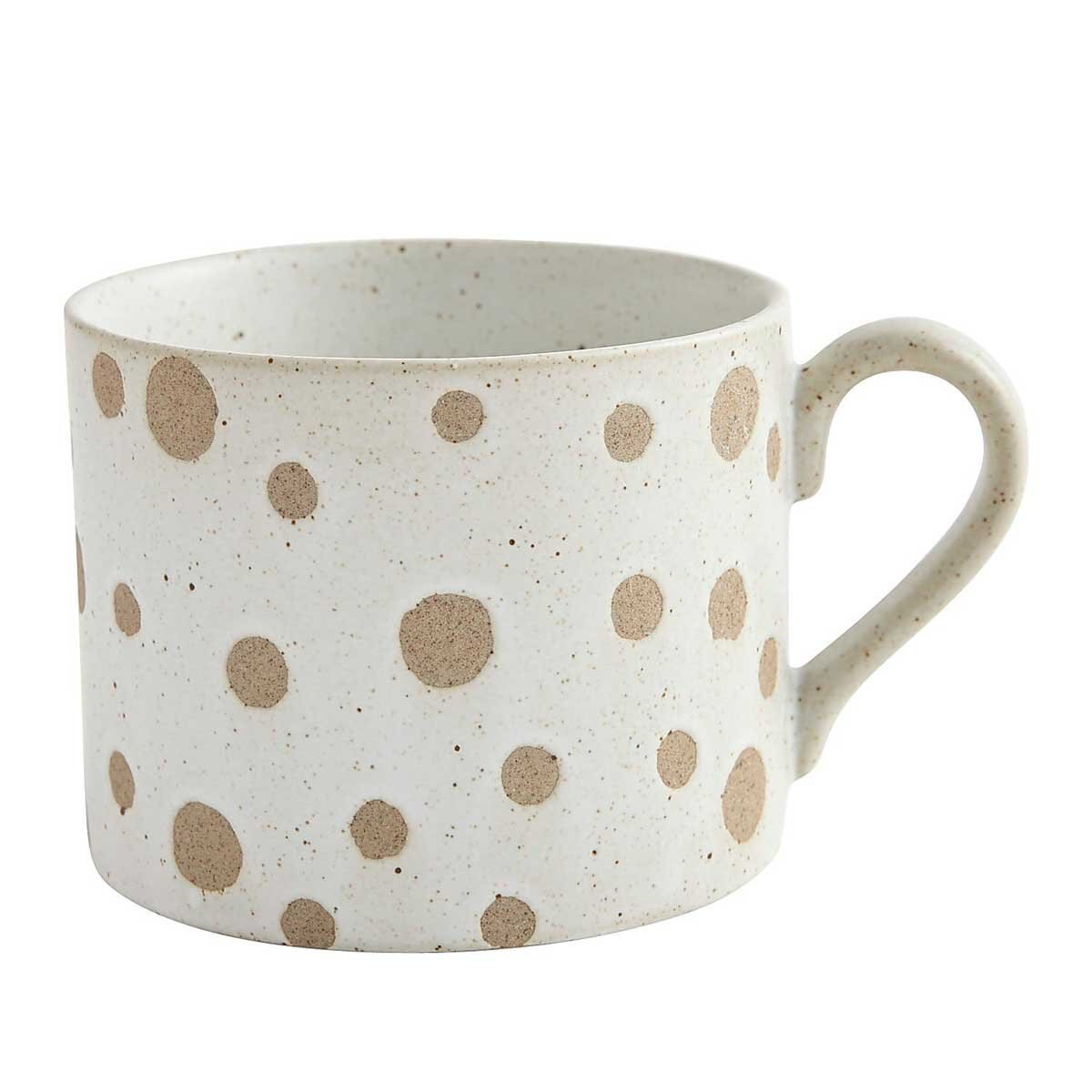 Taza Beige Clay Polka Dot Pier 1 Imports