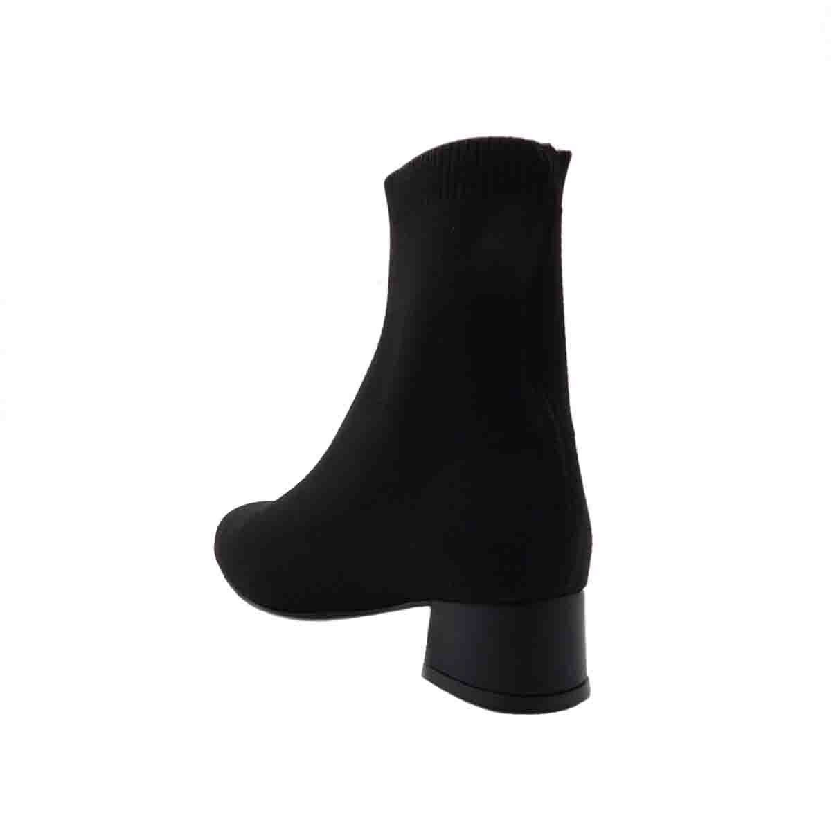 Bota Casual Tejido Calcetín 19-22 Negro Cristeen
