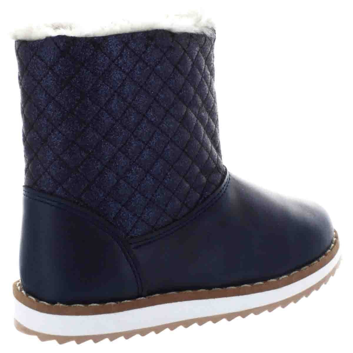 Bota Anthea Capitonada 15-17 Marino Mini Burbujas