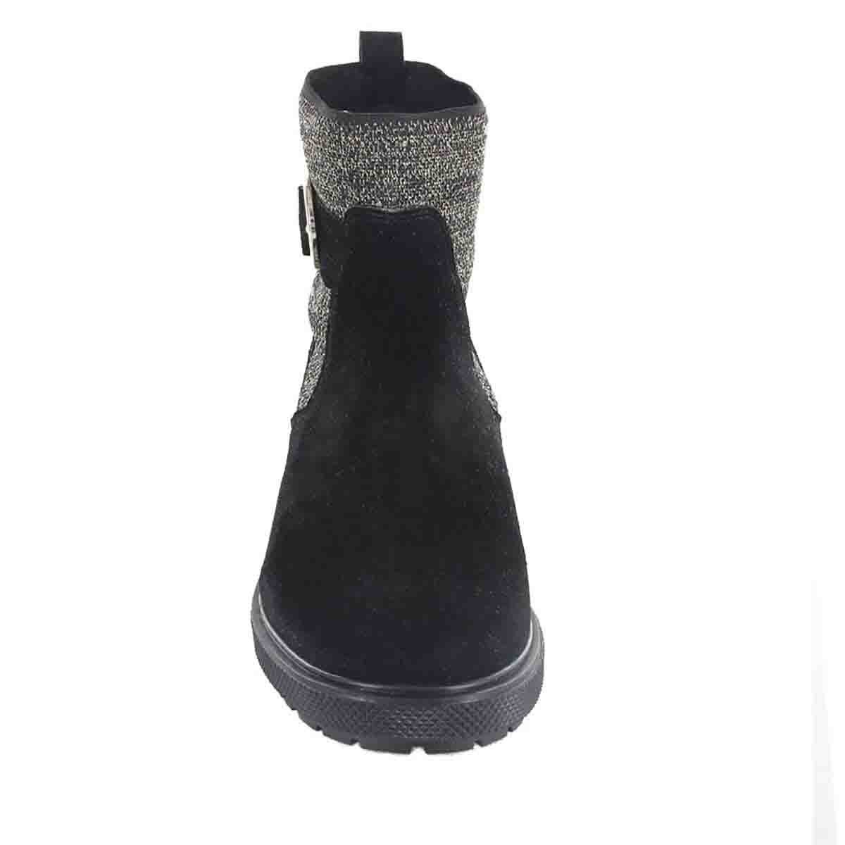 Botín Textil con Hebilla 19-24 Negro B Trendy