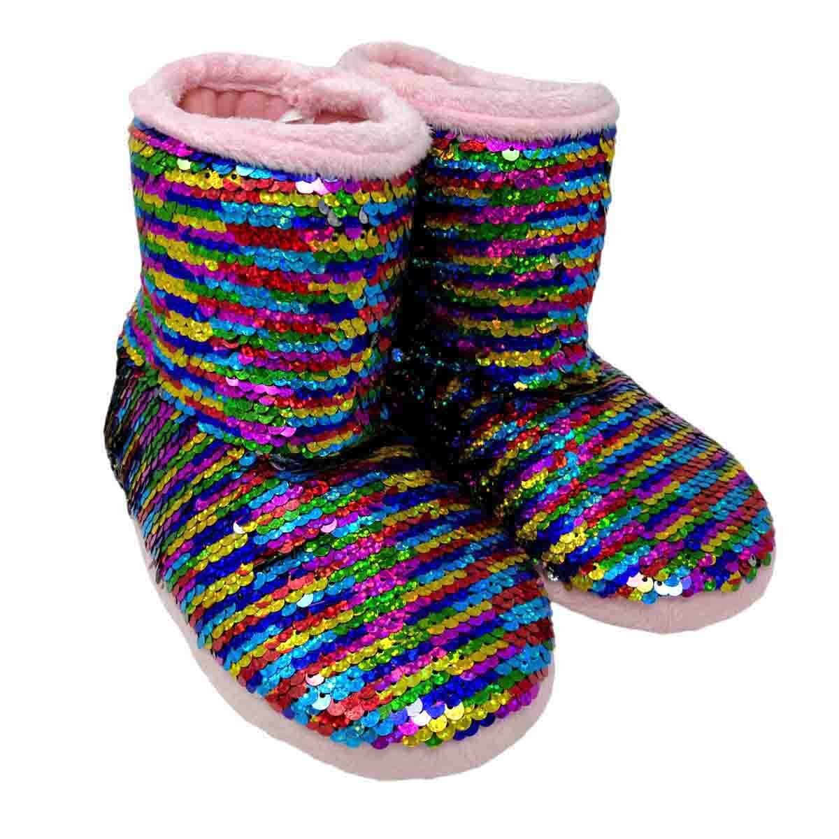 Pantufla Lentejuela Ech-Xg Multicolor Arra