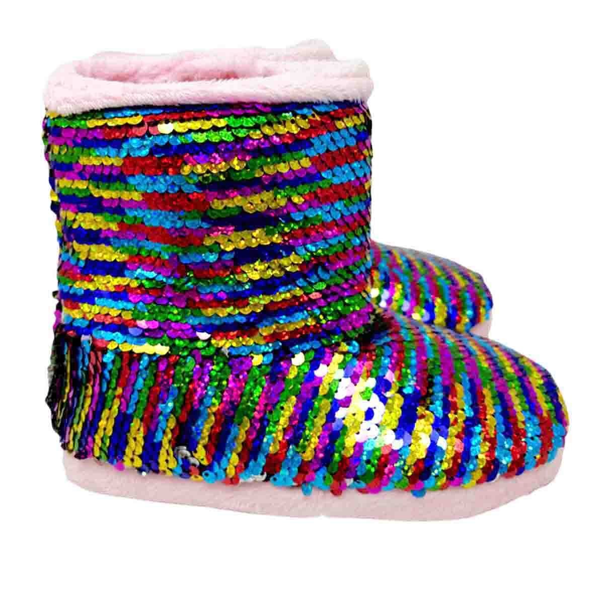 Pantufla Lentejuela Ech-Xg Multicolor Arra