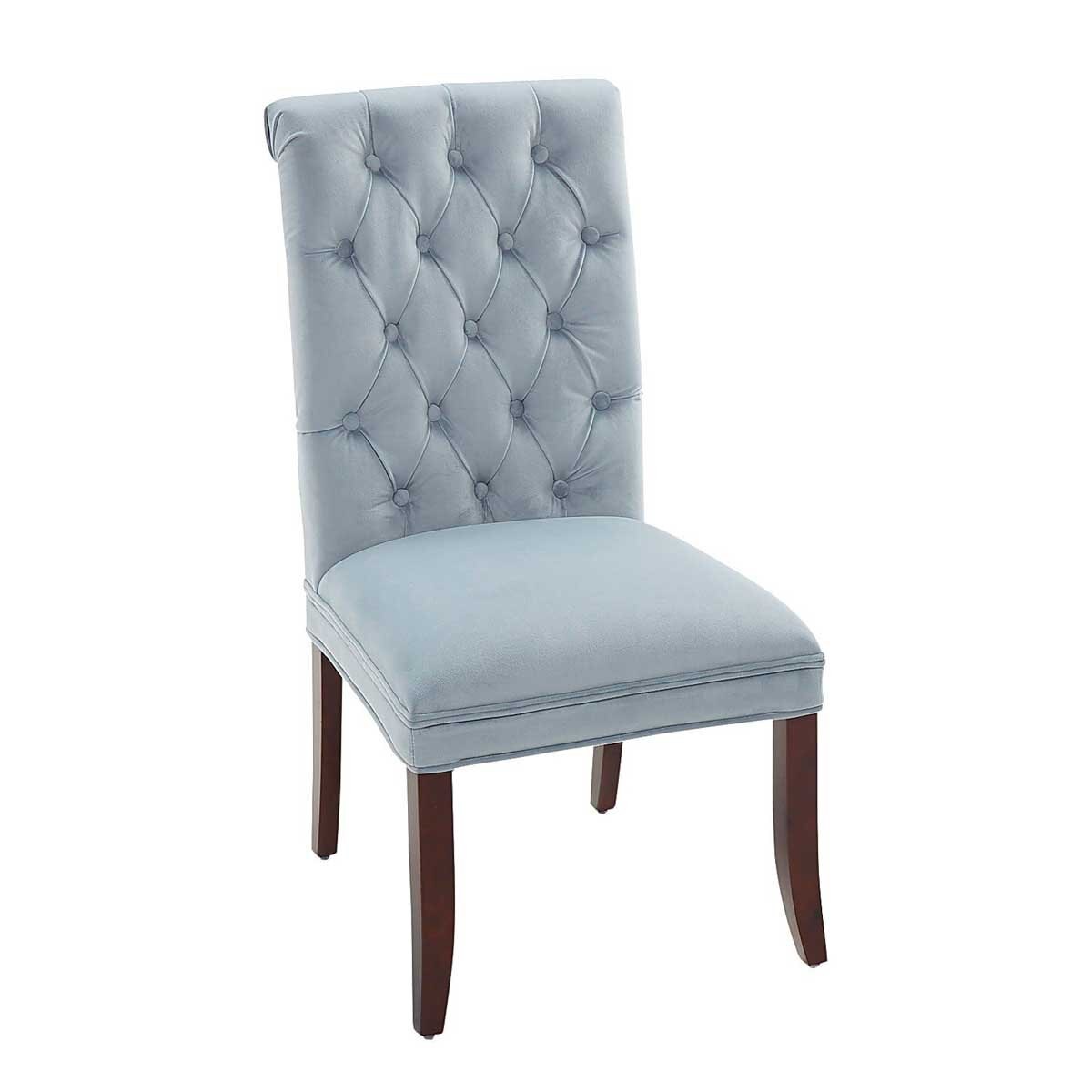 Silla Audrey Velvet Mist Blue Pier 1 Imports