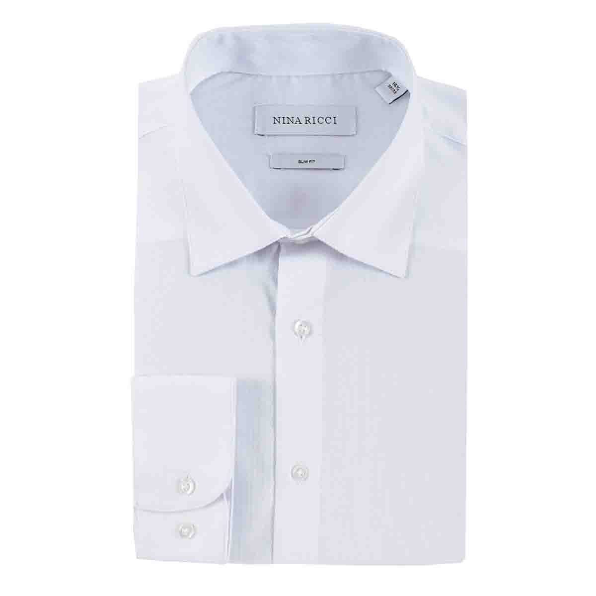 Camisa de Vestir Manga Larga Blanco Nina Ricci para Caballero