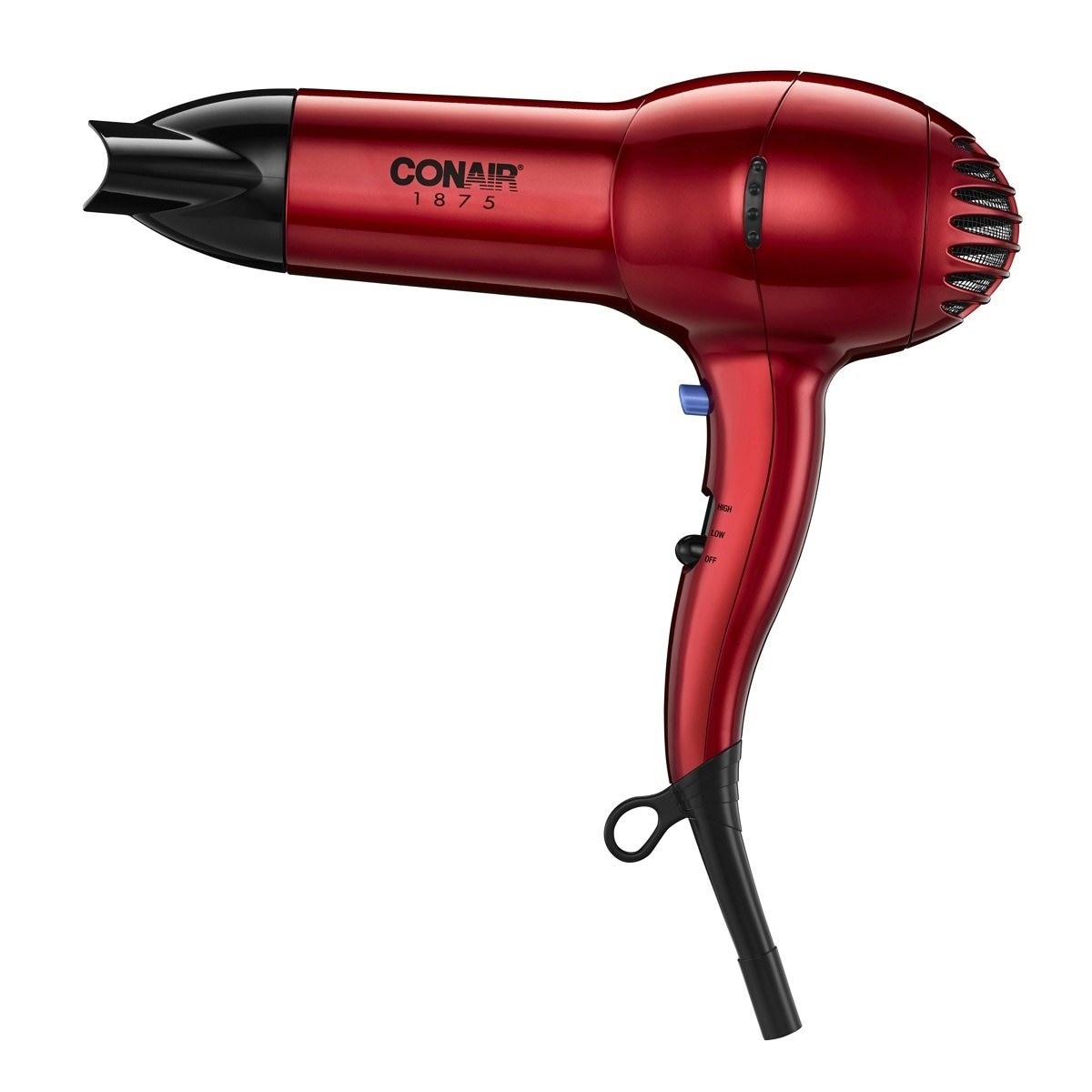 Secadora Roja 1875W Tecnología de Iones