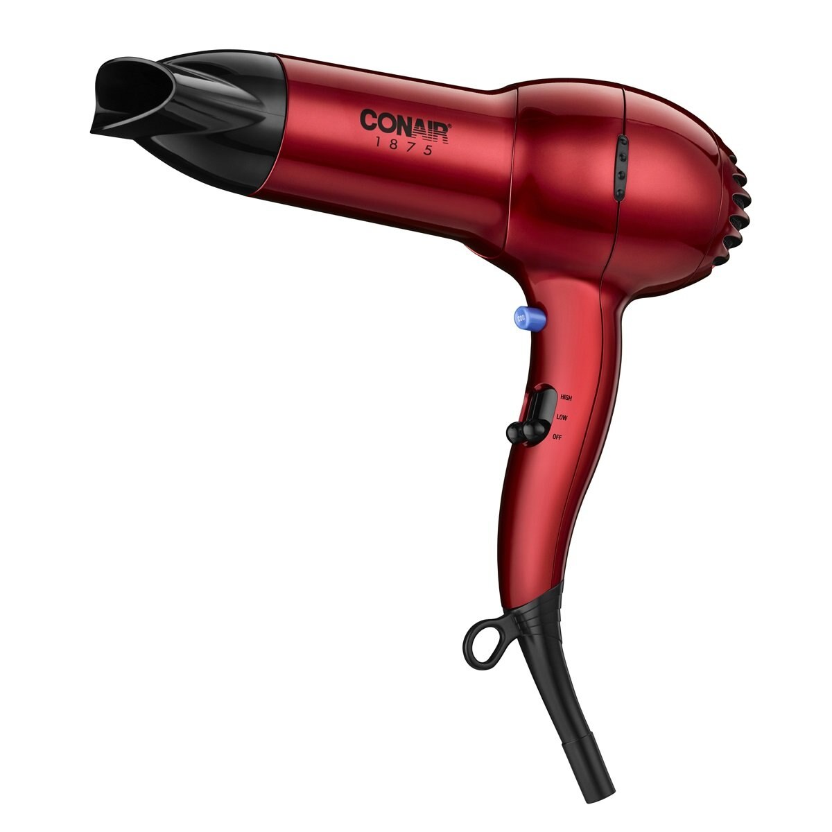 Secadora Roja 1875W Tecnología de Iones